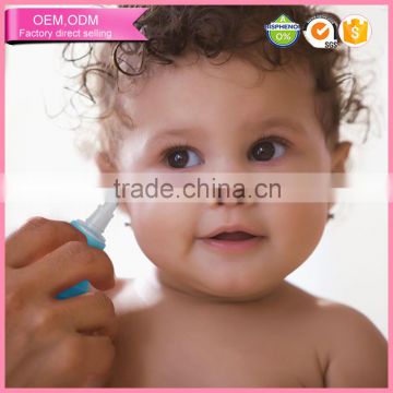 Baby accessories food grade health silicone nasal aspirator