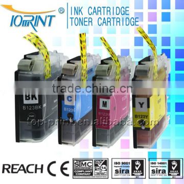 ink cartridge for LC123/BK/C/M/Y with updated chipset
