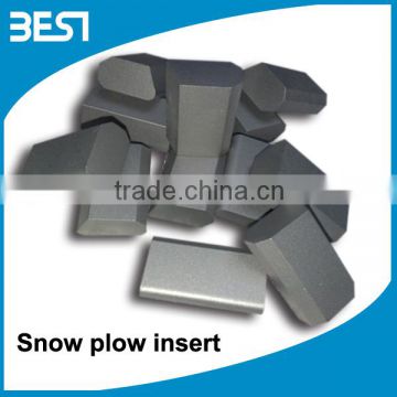 Best03 tungsten carbide snowplow blade insert