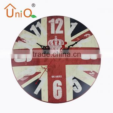 W1201 large iron outdoor wall clock made in China