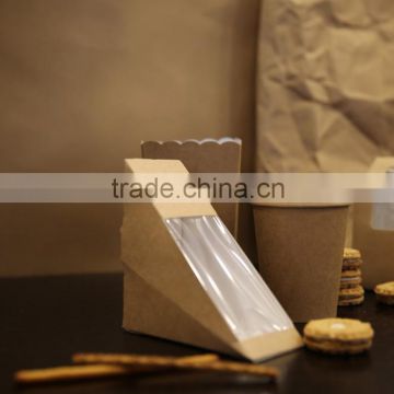 GoBest mini cake paper box, sandwish paper box packaging