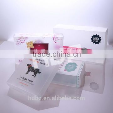 Factory made cheap plastic packaging box with customized logo