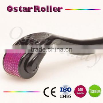 Titanium Microneedle Derma Roller ISO CE Derma Rolling System Face Roller Zgts Derma Roller Skin Needling MN 540N Micro Derma Needle Roller