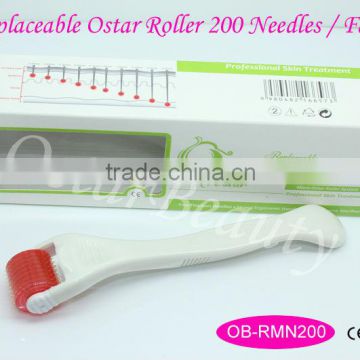 (2014 new) medical replaceable face roller micro needle roller