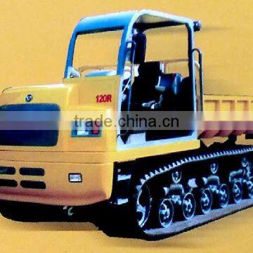 rubber tracked tipper