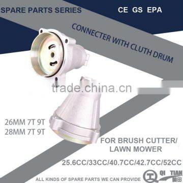 BRUSH CUTTER CONNECTER WITH CLUTH DRUM/BRUSH CUTTER SPARE PARTS/BRUSH CUTTER WITH WHEELS