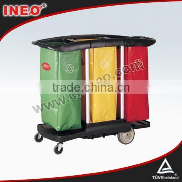 Commercial Tripple Capacity Hotel Laundry Cart/Hospital Laundry Cart