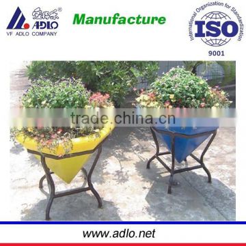 plastic plant pots wholesale, blue / yellow / red flower pot,800x610x800mm planter pot