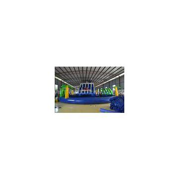 Durable 0.55mm PVC Tarpaulin Inflatable Sports Games , Giant Slide
