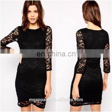 2015 Wholesale new lace dress designs sexy dress for women fashion summer girl dress