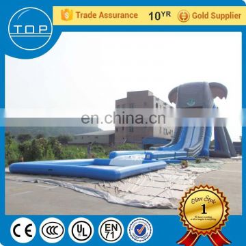 TOP swimming pool slide slides inflatable water park for adults