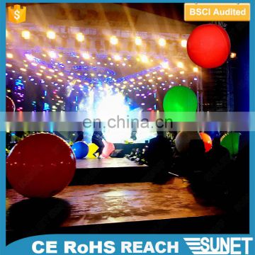 Cheer up concert item rave parties inflatable ball with led light
