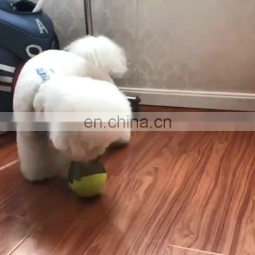 Pet food dispensing ball pet toy for dog cat