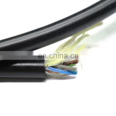 Black Polyethylene Single mode nonmetal GYFTY outdoor fiber optic wire cable