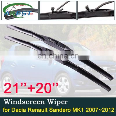 for Dacia Renault Sandero MK1 2007~2012 2008 2009 2010 2011 Front Windscreen Windshield Wipers Car Wiper Blade Car Accessories