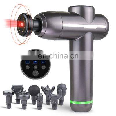 2021 Dropshipping Best Cordless Handle Sports Electric Booster Impulse Percussion Deep Tissue Vibration Body Muscle Massage Gun