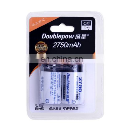 Factory price 1.2V 2750mAh Ni-CD C Size rechargeable batteries bulk for searchlights