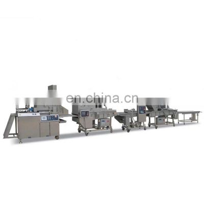 Commercial Automatic Burger Patty Production Line Burger Patty Making Machine