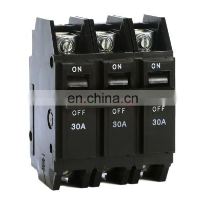 THQC 6A-40A AC120/240 3P Miniature Circuit Breaker Over-voltage Protection Circuit Breaker