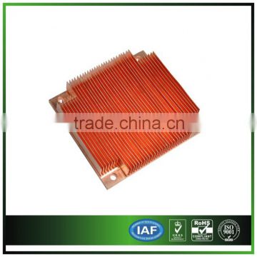 Copper Skived Fin Heat Sink for Communication Equipment
