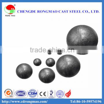 60mm uniform hardness forged steel balls for ball mill apply to power plant