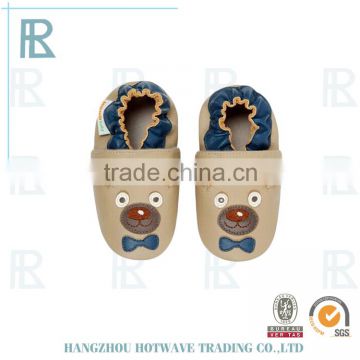 pure cow leather baby shoes cartoon