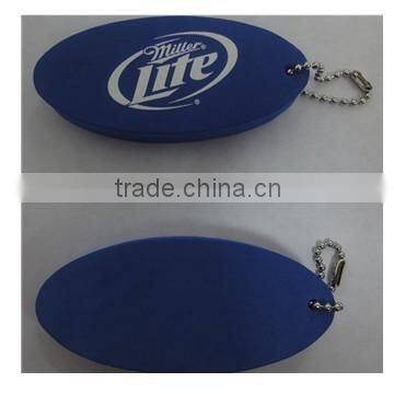 8x3cm oval eva floating keychains