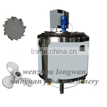 500L high speed mixing tank with high shear mixer