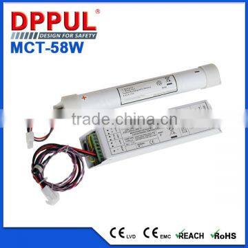 With 3.6V back battery Rechargeable emergency electronic ballast ligh