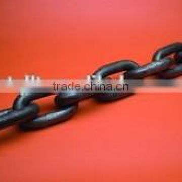high strength g80 self color mining round link chain