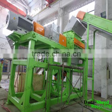 The grater of tire recycling plant