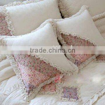 Switzerland style decorative cotton / polyester cushions