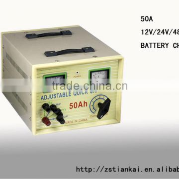 50A 48v lithium ion car battery generator battery charger