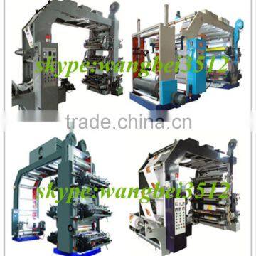 GAYT 8 Colors Flexographic Printing Machinery, 8 color multifunction flexo printing machine