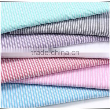 wholesale 100 cotton stripe shirt fabric, yarn dyed fabric