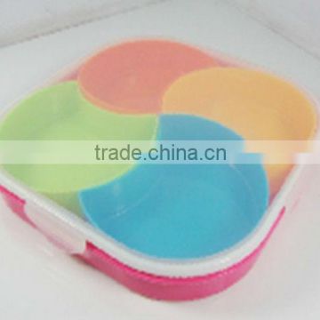 Square shape Plastic candy jar/bottle/box on sales