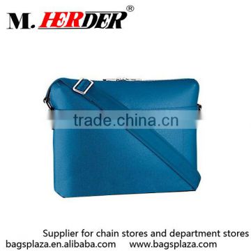 M5014 Guangzhou supplier blue leather bags handbags man shoulder man bag