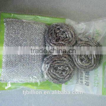 High Quality Factory Price low price kitchen stainless steel scourer for pot washing