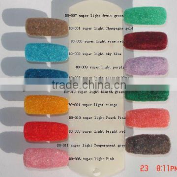 3D Nail Powder various colours different material New Fashion in 2013 manicure