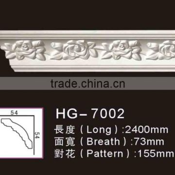HG7002 home interior decoration PU material PU moulding