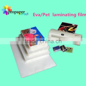 hot pet +eva Laminating pouch film