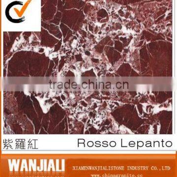 Purple Marble Rosso Lepanto