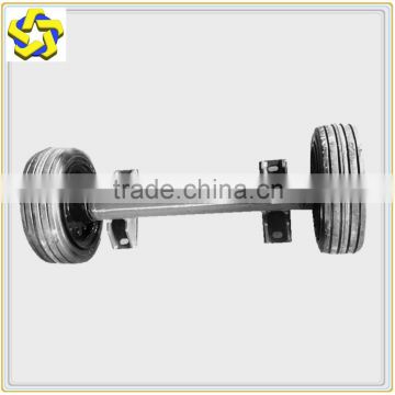 Official Axle Supplier for XCMG small trailer 1.2t trailer axle GT0125 mining trailer truck Agricultural Axles parts manufacture                        
                                                                                Supplier's Choice