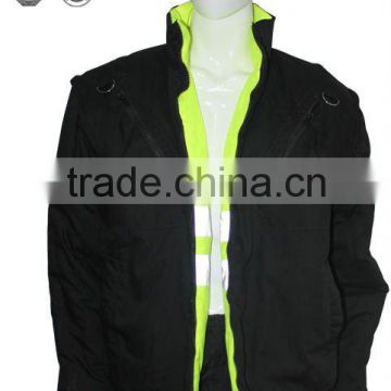 Hi-Vis Reversable breathable mens bomber jacket
