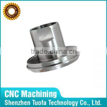 Precision Machining Titanium Flange Bushing with Custom Services