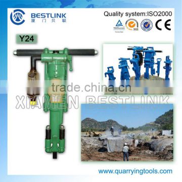 Y24 pneumatic stone drilling machine