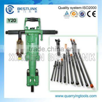 Y20 pneumatic portable rock drill