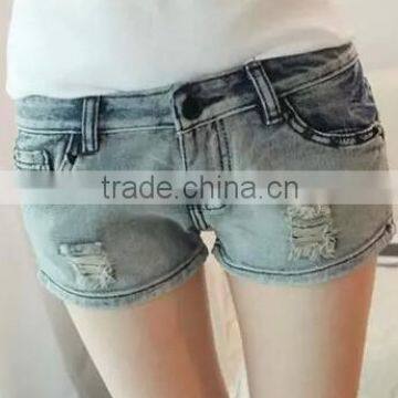 2015 ladies sexy jean cowboy shorts