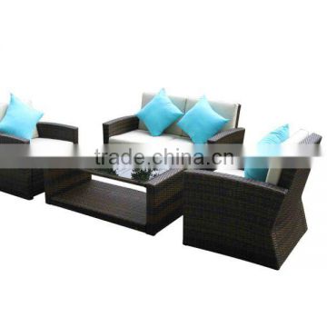 Synthetic PE rattan/wicker outdoor /garden furniture GL-F1001