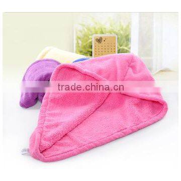 Twist hair turban strong absorbent microfiber towel shower cap